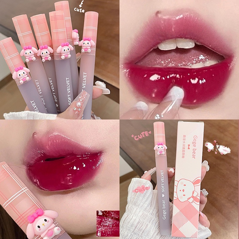 Lindo Pet Hidratante Espelho Brilho Labial Maquiagem
