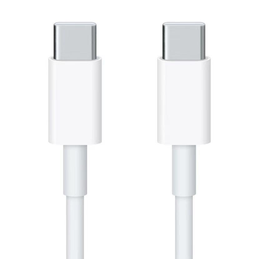 Cabo Tipo C Para Usb Tipo C Carga Rápida 1 Metro Branco