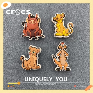croc jibbitz Encanta Cartoon Pet Series Sapatos De Bricolage Sapato De Flor Fivela Acessórios De Moda Upper Decoration lion king Disney