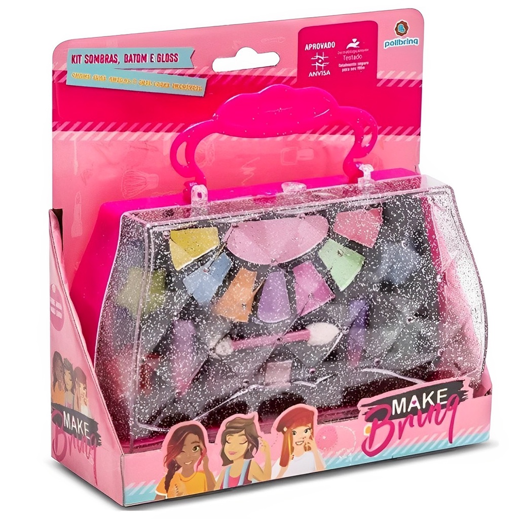lifcasual Kit de maquiagem infantil para meninas - Finja jogar