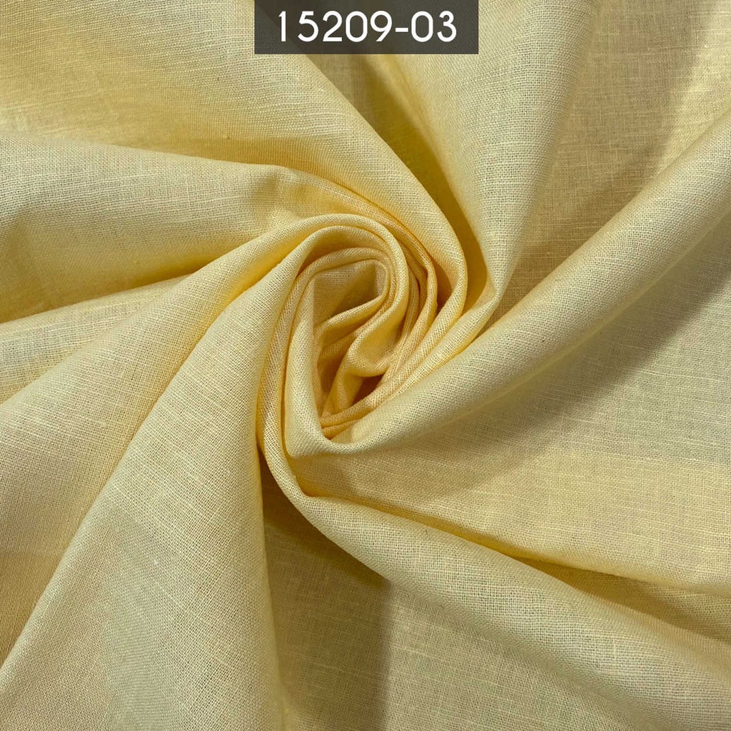 Tecido Linho Misto 62% Linho 38%Algodão Amarelo | Shopee Brasil