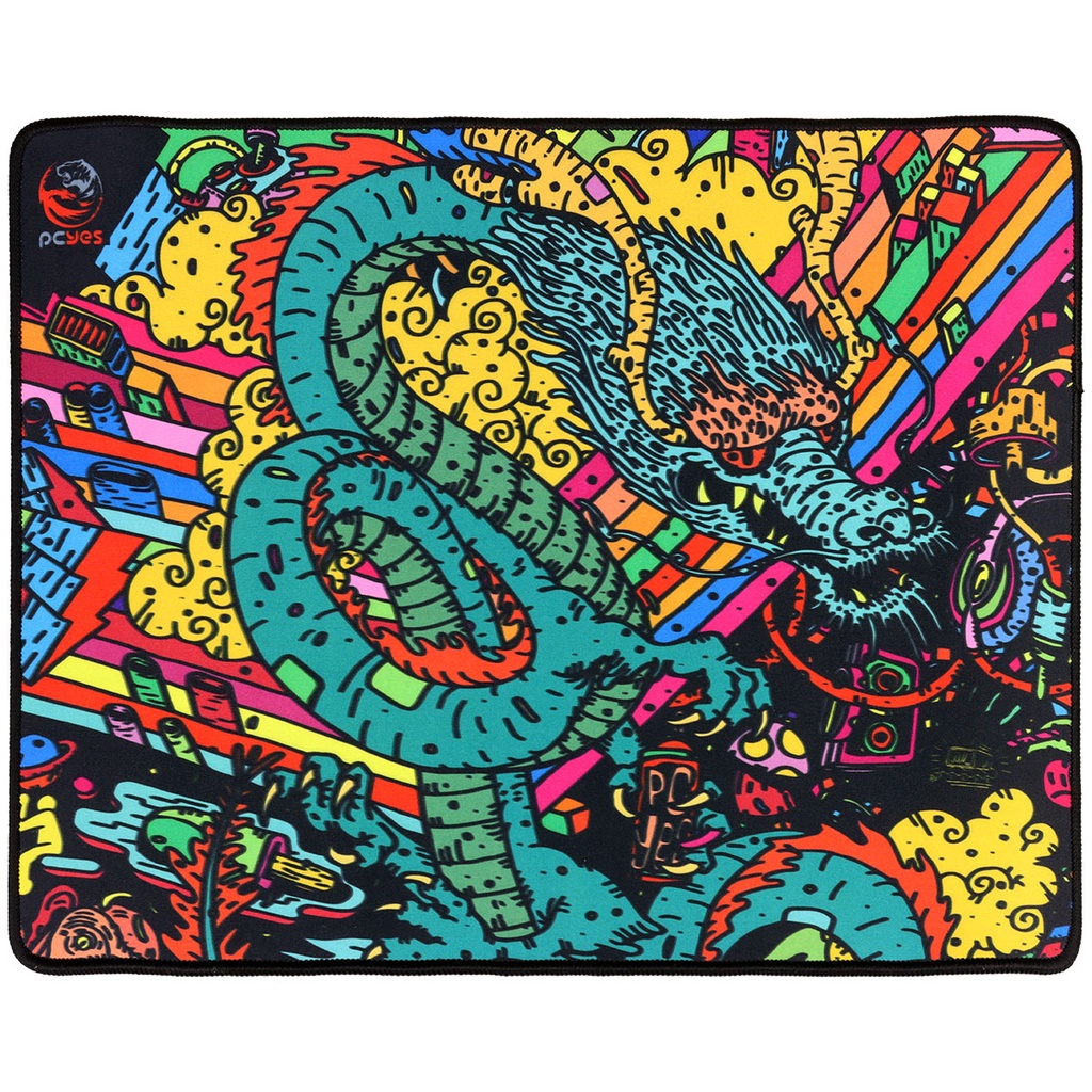 Mouse Pad Dragon Medium - Estilo Speed - 500x400mm - Pmd50x40