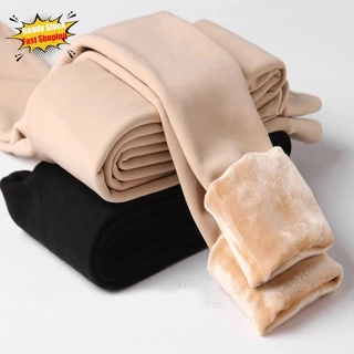 8 Cores Meias-Calças Quentes Velo De Pelúcia De Forro Espesso Mulheres De Inverno Super Elástico Slim