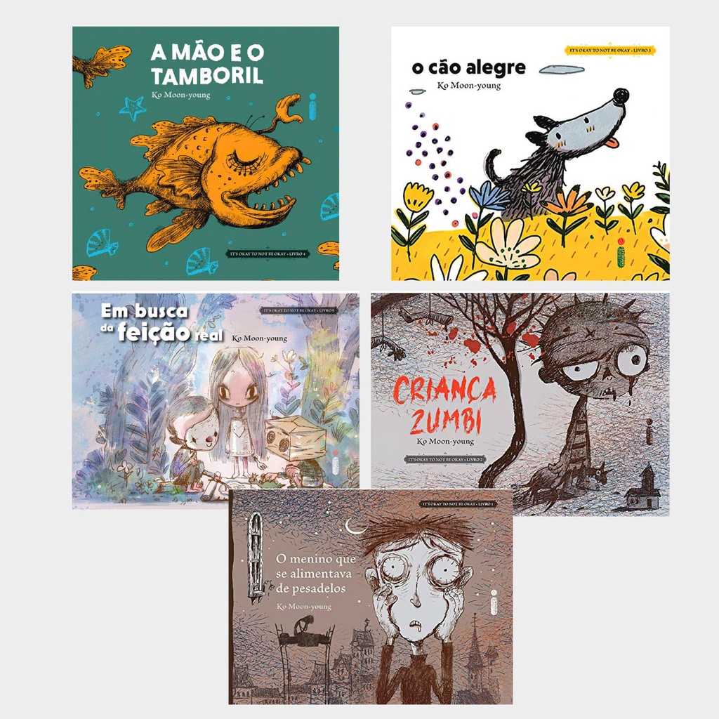 Coleção It’s Okay To Not Be Okay - 5 LIVROS | Shopee Brasil