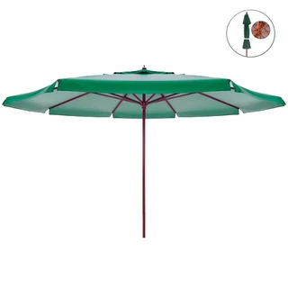 Ombrellone 4M Verde Bagum Haste em Madeira 400803 Bel em Oferta na Shopee
