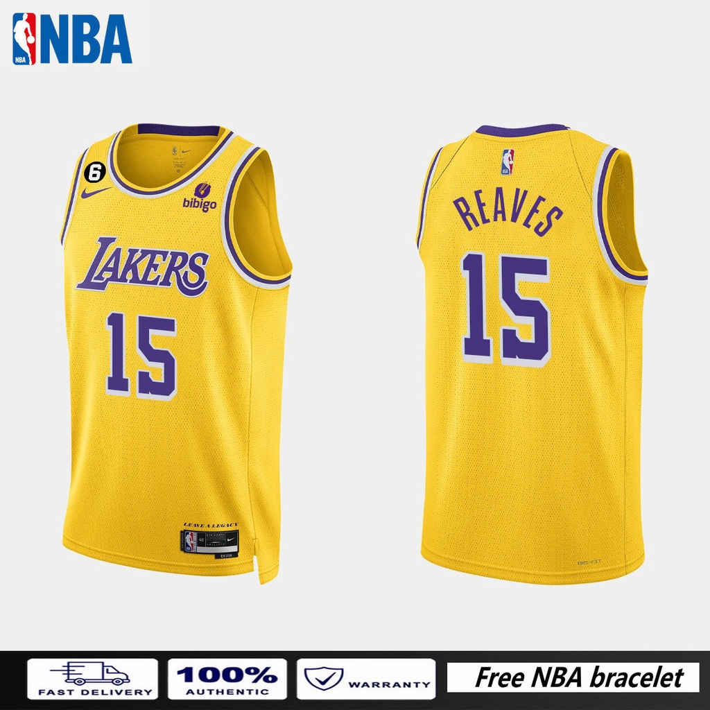 Fan Gear Nation Men's Los Angeles Lakers Austin Reaves Icon Edition Jersey - Gold M / Gold