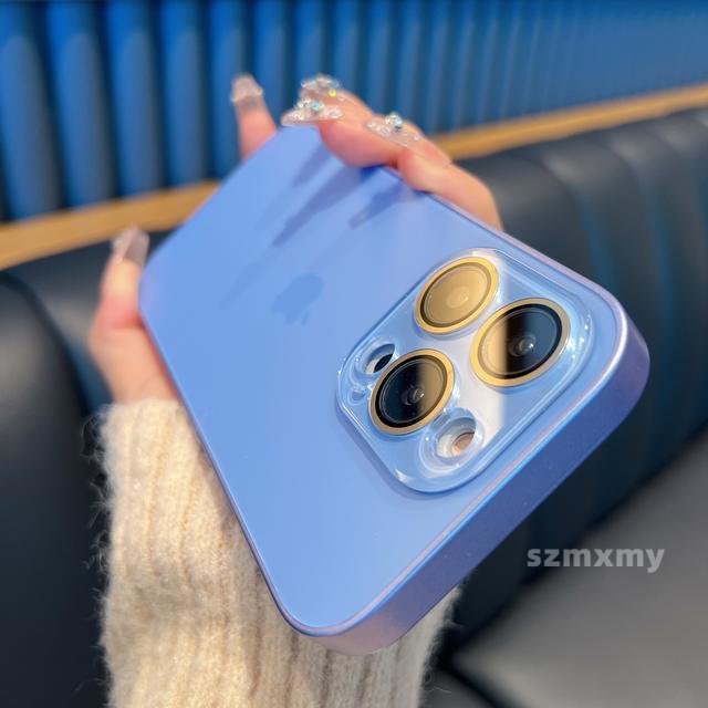 Luxo AG Nano Fosco Capa De Celular Para Iphone 14 12 11 13 Pro Max Plus Anti-Queda PC Dura