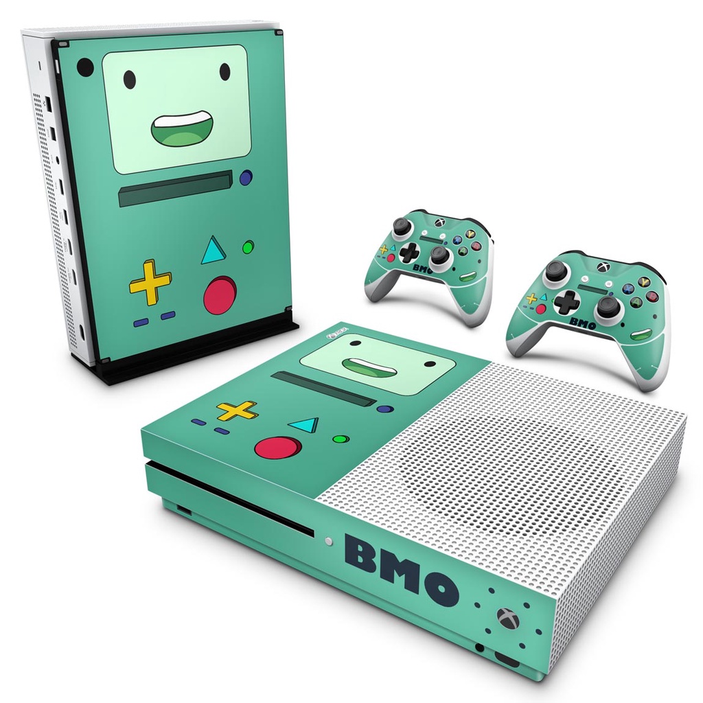 Skin Compatível Xbox Series S Vertical Adesivo - BMO Hora de