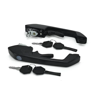 Par Maçaneta Externa Porta Scania 112 / 113 / 142 / 143 em Oferta na Shopee