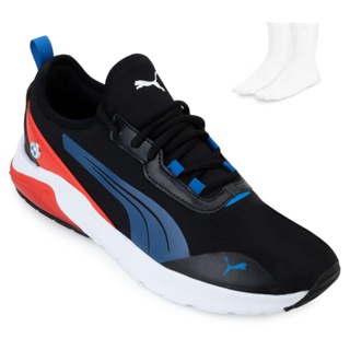 Tênis Puma BMW Electron e Meia PM22-3073