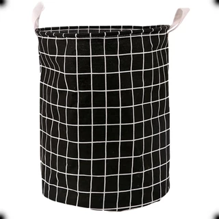 Cesto De Roupas Sujas Impermeável E Organizador de Brinquedos Dobrável