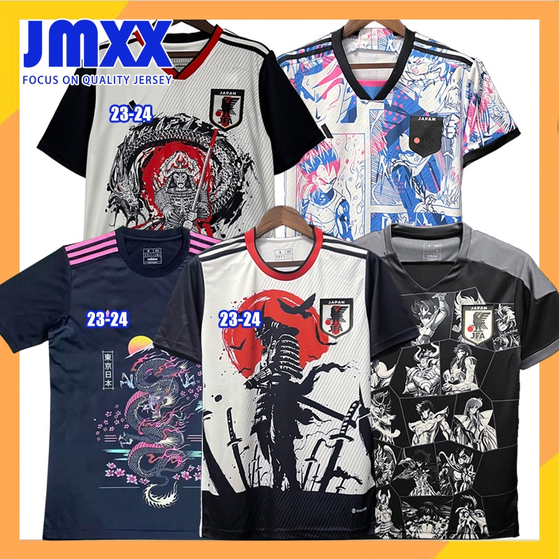 JMXX Top Quality 2324 Japan Jersey samurai Japonês sakura Black Dragon