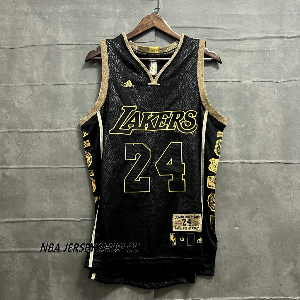 Novo Nba Los Angeles Lakers Masculino # 24 Kobeˉbryant Mamba Preta Vintage Jersey