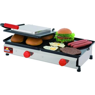 Sanduicheira e Grill a Gás Progás PR700G Inox
