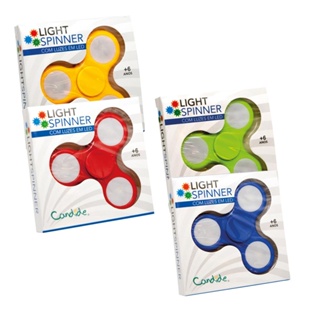 Kit Fidget Spinner Com Luzes C/4