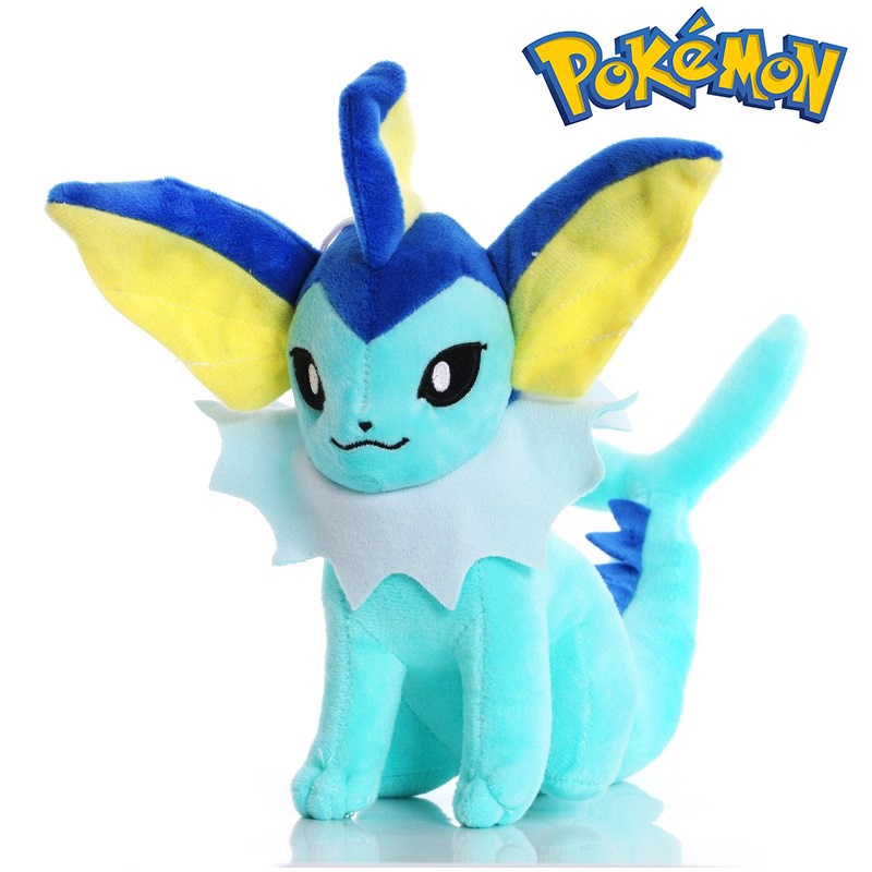 Chaveiro De Pelúcia Boneco De Pelúcia Pokemon Eevee Vaporeon 4 Polegadas