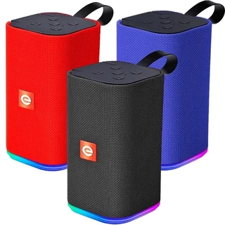 Caixa de Som Sem Fio Bluetooth Portátil Com LED RGB MP3 Player/FM