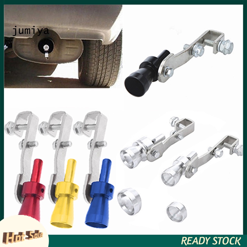 jumiy Universal Carro Turbo Silenciador De Som De Escape Pipe Blow-off Vale Simulator Whistle