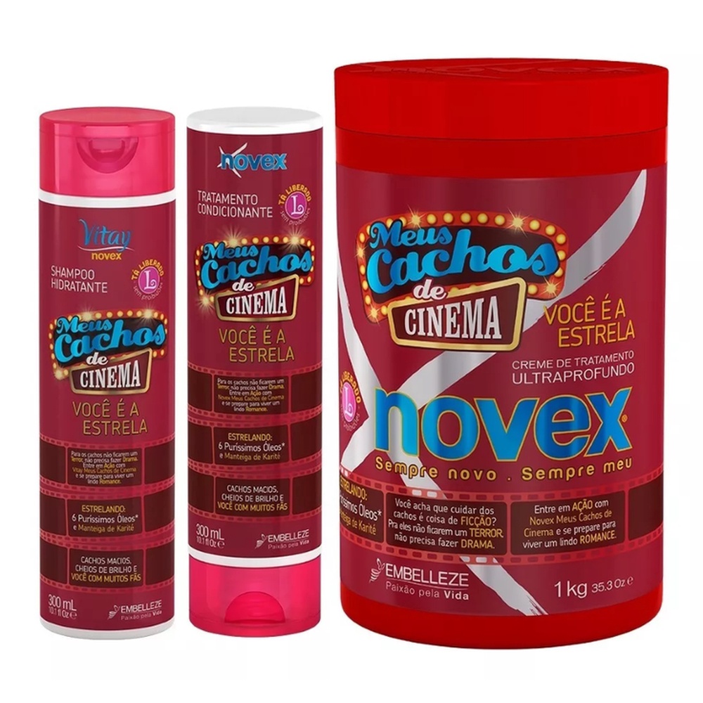 KIT NOVEX CACHOS DE CINEMA | Shopee Brasil
