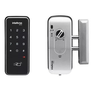 Fechadura Digital Intelbras Fr 201 Senha E Cartão Segurança