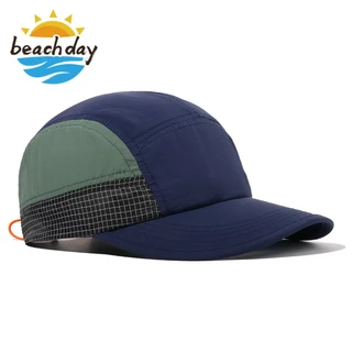 Beach Day Boné De Basebol Leve De 5 Painéis Quick Dry Dad Hats Chapéus De Sol Macios Não Estruturados À Prova D'água Chapéu De Tênis Esportivo De Golfe