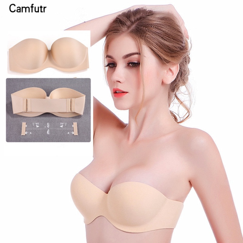 Silicone Push Up Invisible Bra Adhesive Nipple Cover Pasties Boob