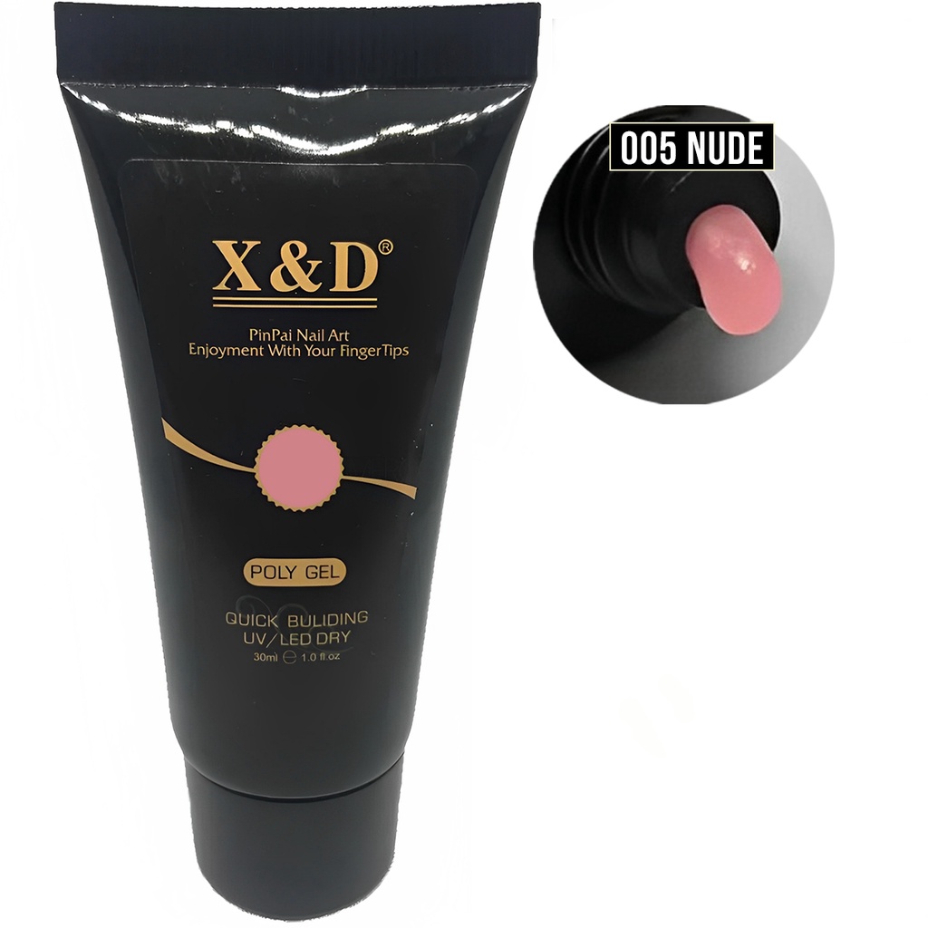 Polygel Powder Gel Led Uv Xed 30 ml Alongamento Unha | Shopee Brasil