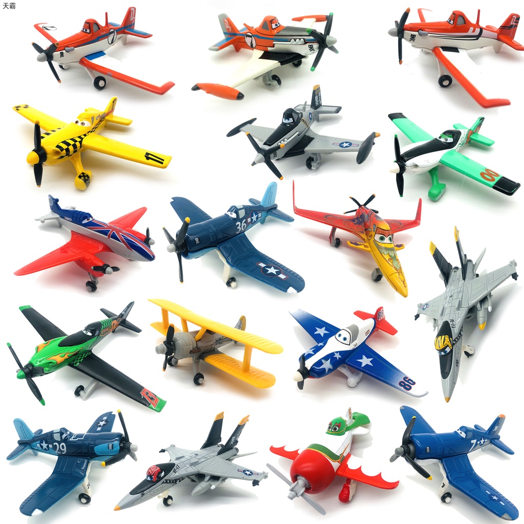 1 55 Avi es Pixar Modelo Diecast Metal Dusty Airplane 19 Estilos