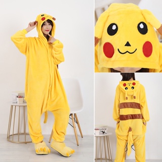 Kigurumi Stitch Pikachu Totoro Rã Panda Anime Cosplay Fantasias De Animais  Pijamas - Escorrega o Preço