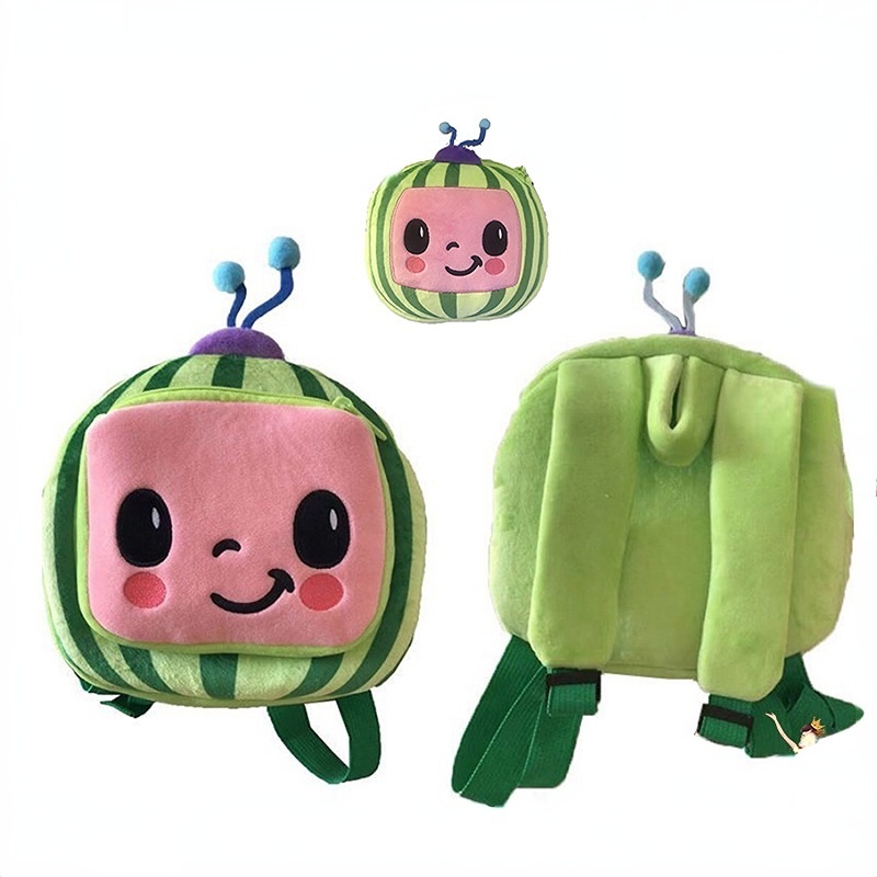 Cocomelon JJ Super Bebê JOJO Mochila Transversal Infantil Pelúcia Escolar Macia Para Crianças Bolsa De Ombro Presentes Fofos Bebês