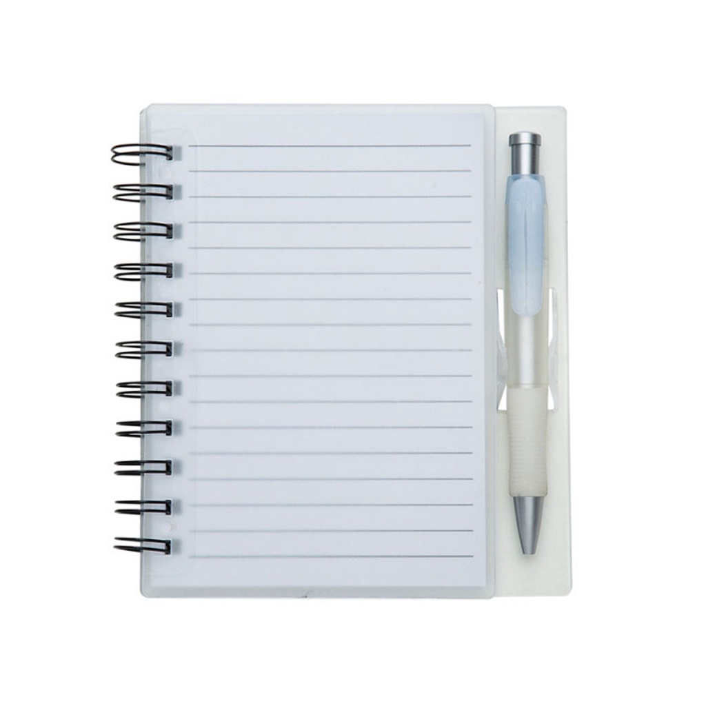 Caderneta com Caneta Capa de Plástico para Transfer