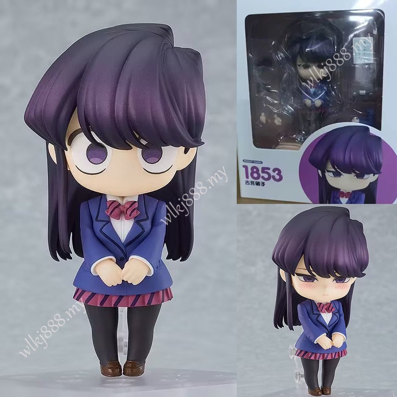 Nendoroid Shoko Komi 1853 Não Pode Comunicar Mudança De Cara Anime Articulado Ação Figura Modelo Bonecos
