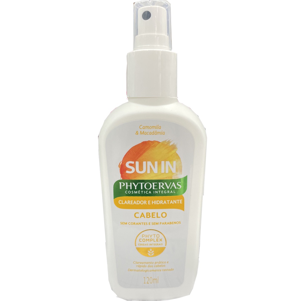 Clareador De Cabelos Sun In Phytoervas 120ml | Shopee Brasil