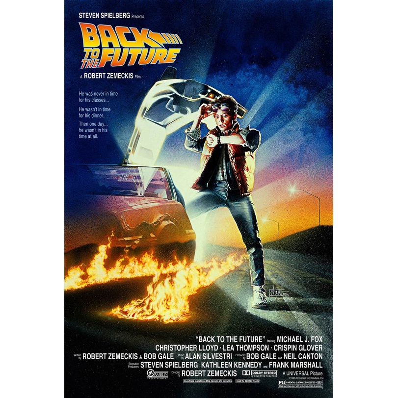 Poster Cartaz De Volta Para o Futuro A