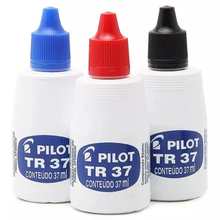 Kit 03 Tinta Para Pincel Atômico Cores 37ml TR 37 Pilot