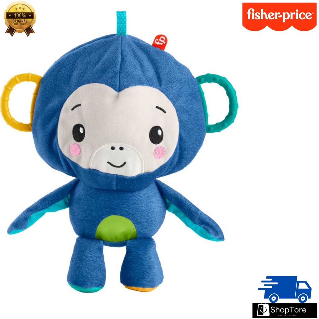 MACACO DE PELÚCIA MORDEDOR ATIVIDADE DIVERSÃO DO BEBÊ - FISHER PRICE ...