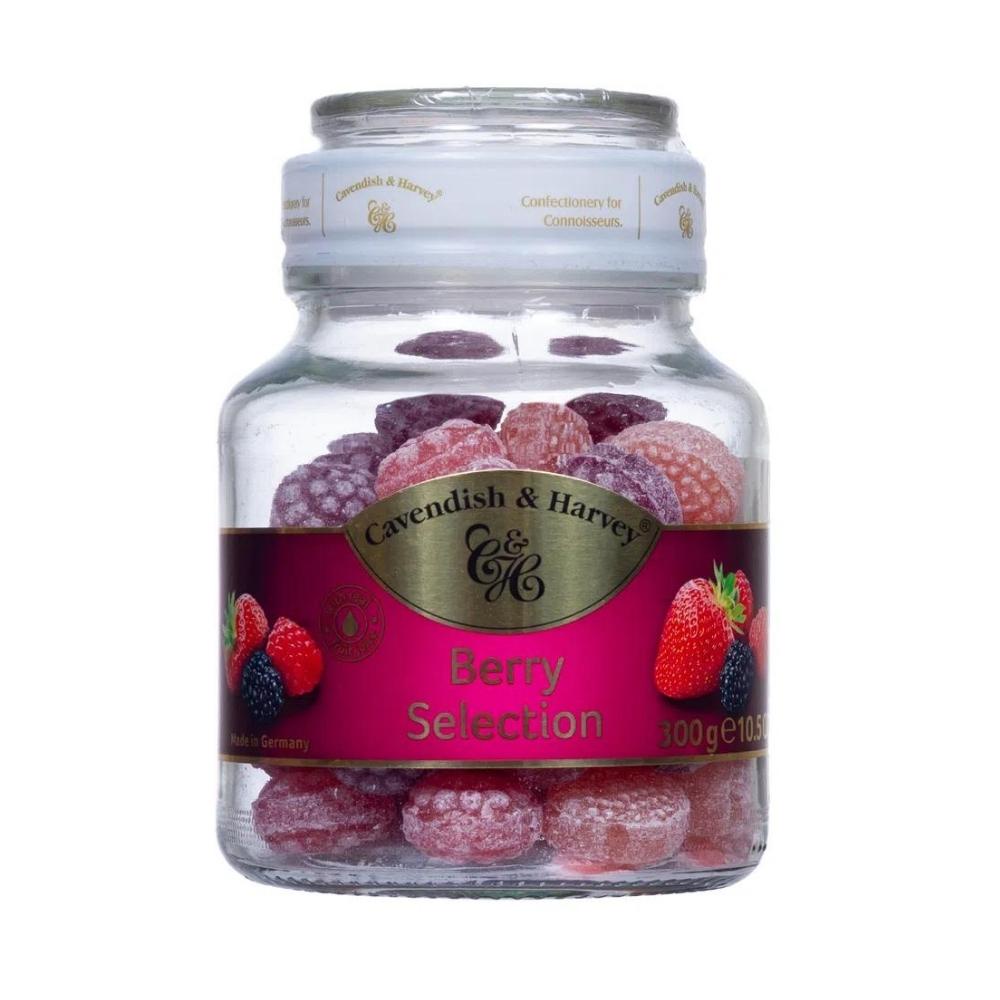 Balas Berry Selection CAVENDISH & HARVEY 300g | Shopee Brasil