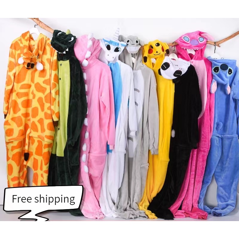 Macacão de pijama kigurumi cosplay unissex Onesies feminino masculino