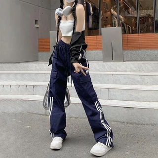 Calça casual Esportiva Feminina De Cintura Larga E Versátil