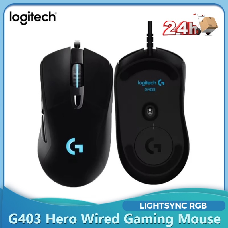 G403 Hero é mais um ótimo Mouse da Logitech com incríveis 25 mil