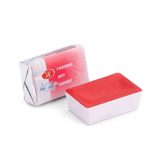 Aquarela Profissional Nevskaya Palitra White Nights Pastilha 323 Ruby 2,5ml