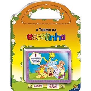 AMIGOS DA ESCOLINHA 8 HISTORIAS EDUCATIVA