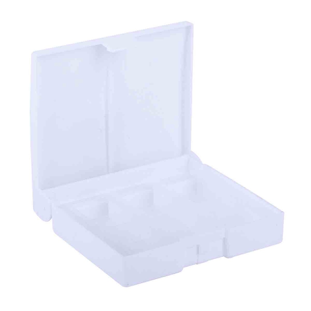 Estojo de Plastico para Aquarela Pastilha White Nights Para 12 Pans