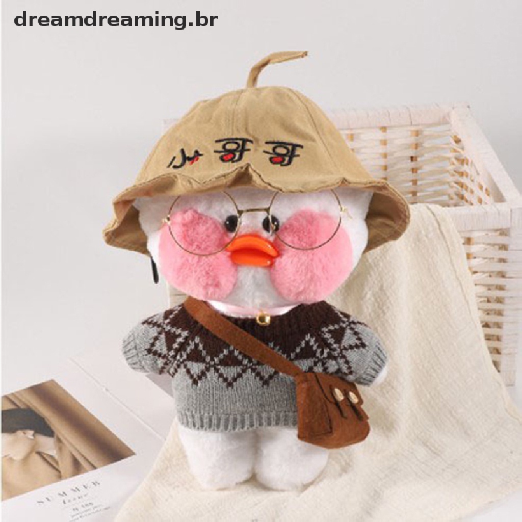 Premium Vector  Lalafanfan yellow baby duck soft toy doll paper  illustration
