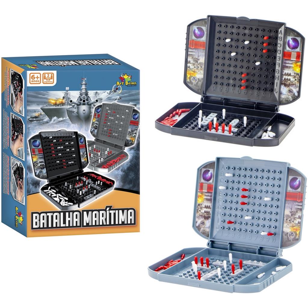 Jogo De Tabuleiro Batalha Maritima Naval Estrategia - Art Brink
