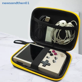 newsandthen01 Black Bag for RG35XX for RG353V Retro Handheld Game Player Black Case of Video Game Console Portable Mini Bag Nice
