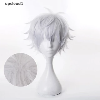 [upcloud1] Anime Jujutsu Kaisen Gojo Satoru Cosplay Perucas De Cabelo Curto Para Festa Boutique De Presentes