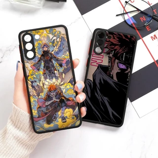 Japão Anime Narutos Akatsuki Uchiha Armadura De Dor Silicone Transparente Para Telefone Samsung S23 Ultra Cases Galaxy S20 FE S21 S22 5G S10 S8 S9 Plus Nota 20 10 Lite Capa Mate