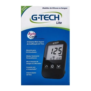 Kit Medidor De Glicose G-Tech Lite Auto Code
