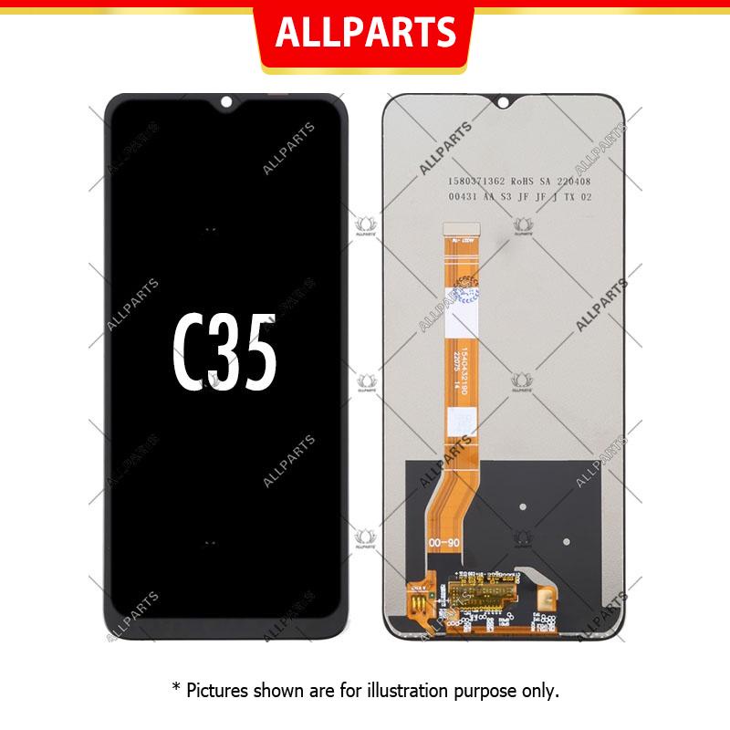 Display Para Substituição Do Digitalizador OPPO Realme C35 LCD Touch Screen